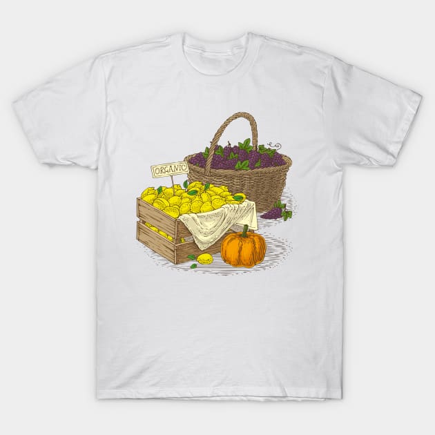 Autumn Harvest T-Shirt by deepfuze